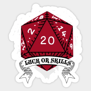 Roll the Dice Sticker